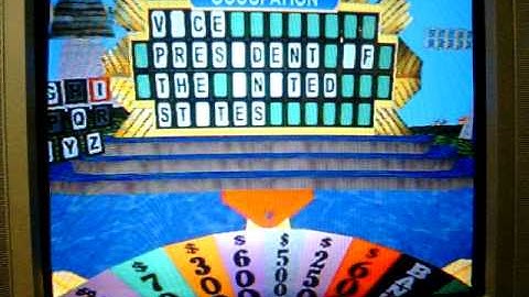 Playstation Wheel of Fortune Run Game 16 Part 2