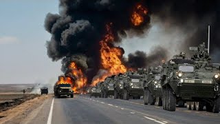 Today! May 8 A convoy of 3,270 trucks carrying Russian fuel was destroyed by Ukraine