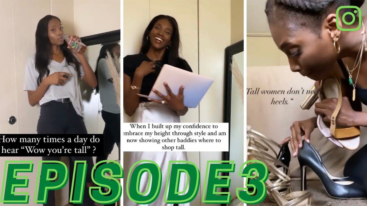 Tall Women Fashion Blogger: @iamakiadanielle I Episode 3 I Instagram Reels I 
