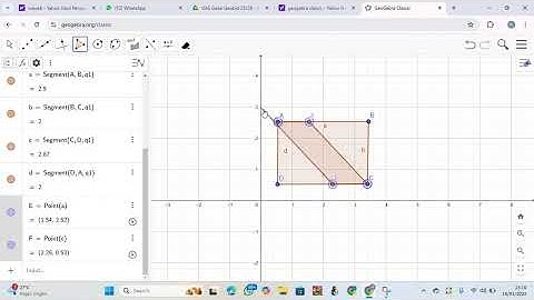 Video Eksplorasi Aplikasi Matematika Menggunakan Geogebra