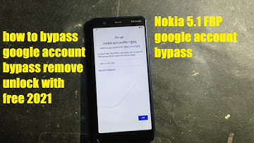 Nokia 5.1  || How to bypass google account lock FRP lock