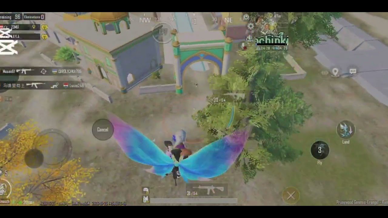 لقطة قوية ببجي موبايل 