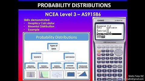 Probability Distributions | Binomial | Example | 91586 | NCEA Level 3 Statistics | NZQA 2020