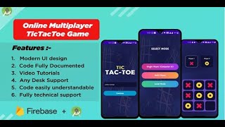 انشاء التطبيق الخاص بك مجانا في خطوات سهلة  Multi Player Tic Tac Toe Game screenshot 2