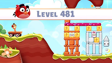 Angry Birds Casual Walkthough Level 481-490 (iOS Android Gameplay)
