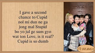 FIFTY FIFTY (피프티피프티) - 'Cupid' Easy Lyrics