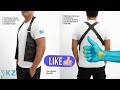 DK бренді шынайы былғары қапшық сөмке, қара▼E®0h Technology ▼