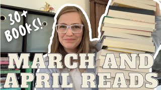 Soooo Many Books! || March + April Reads, May TBR
