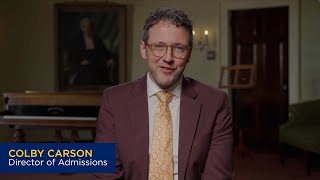 Eastman Admissions: An Inside Look with Colby Carson