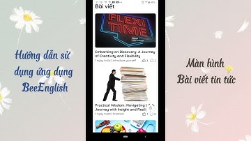 Dự án tốt nghiệp Ứng dụng học tiếng Anh Bee English - Lập trình mobile - FPT Polytechnic TP HCM