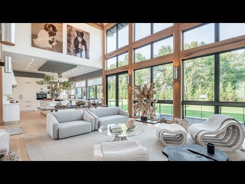 $11 Million - 2019 Hampton Designer Showhouse - Modern Farm Style - DroneHub