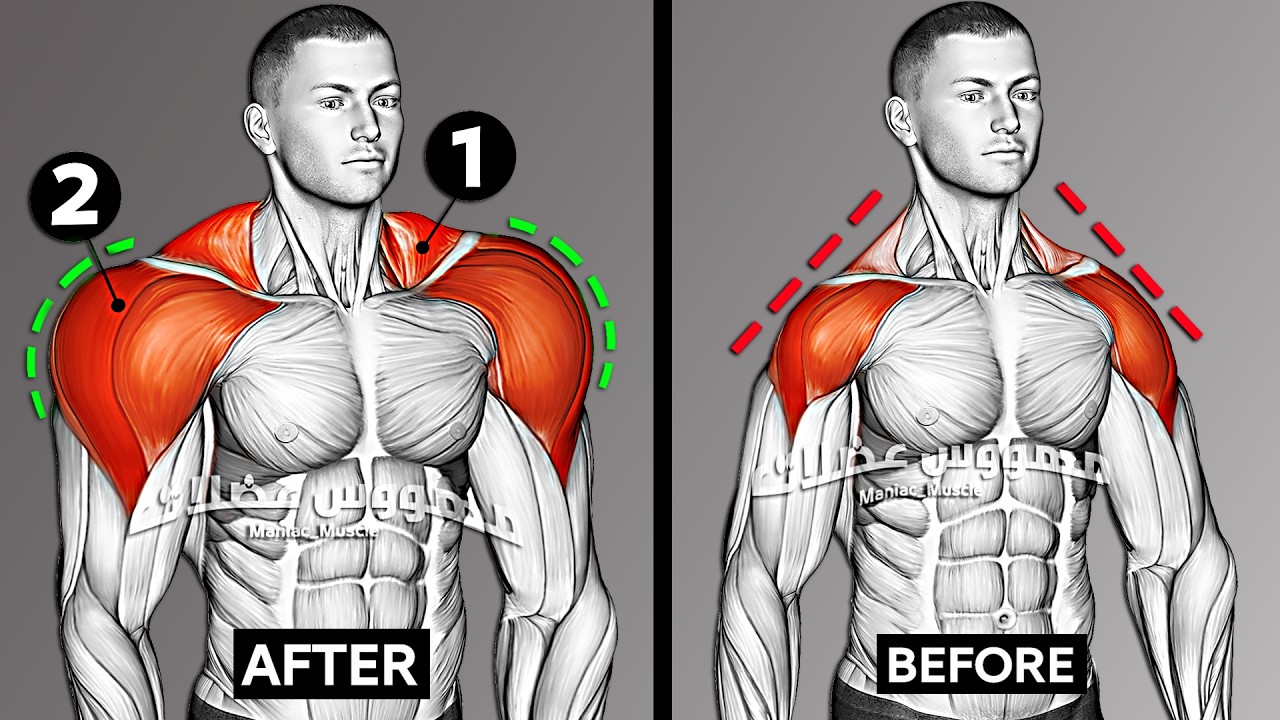 10 упражнений для увеличения плеч и трапециевидных мышц с гантелями