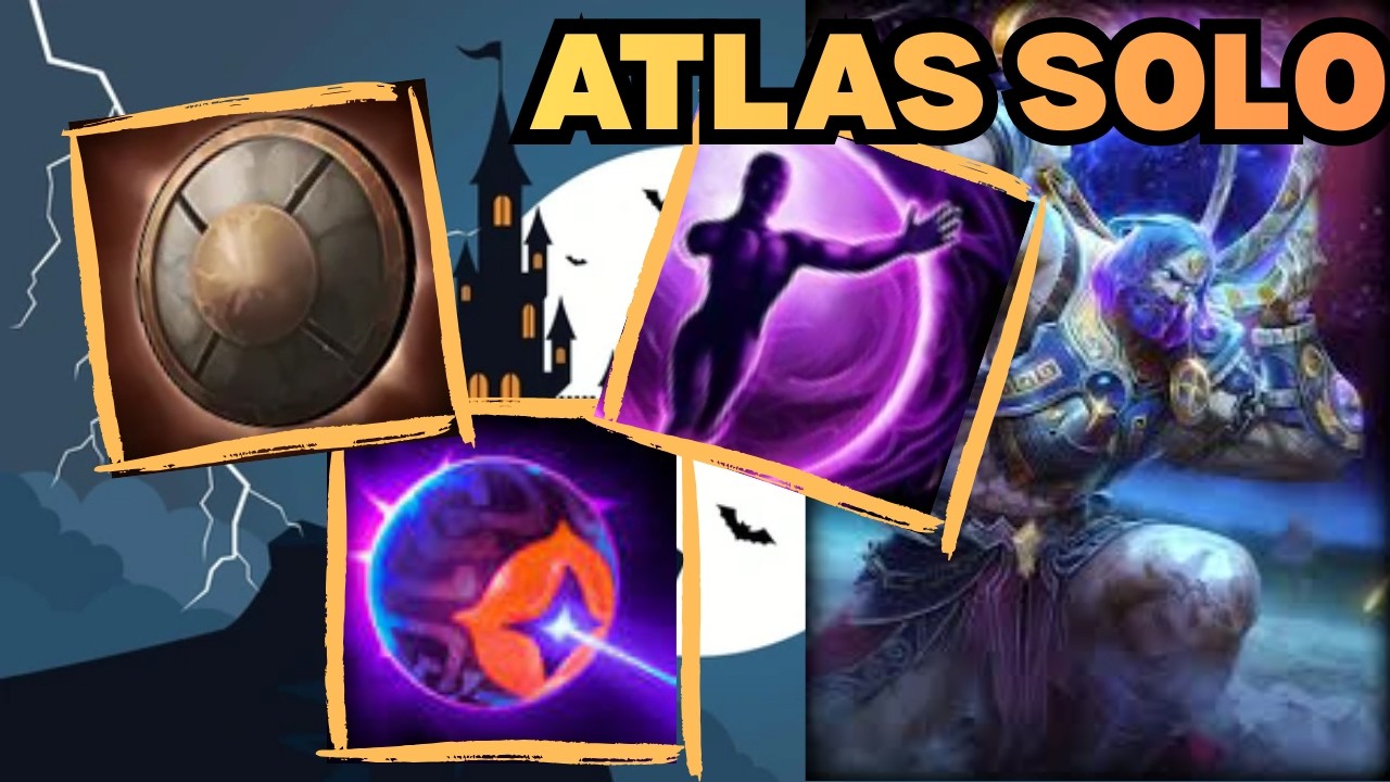 BOOM BAP BAM! - Atlas Solo Deity Smite 2 Gameplay