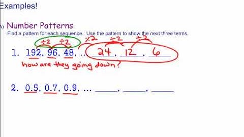 Lesson 1-1 Inductive Reasoning