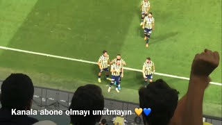 Fenerbahçe 4-1 Austria Wien Tribün Özeti / Goller Sonrasında Yaşananlar / Kadıköy’de Jesus Sesleri