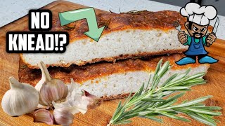HOW TO MAKE SOFT and CRISPY FOCACCIA BREAD