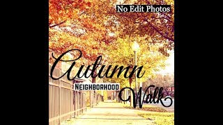 Autumn Walk - No Edit Photography Filipina In Upstate Ny