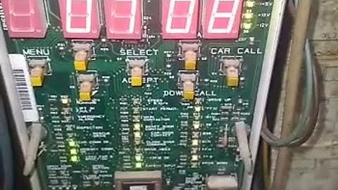 Elevator kone Controller Error Code User Manual