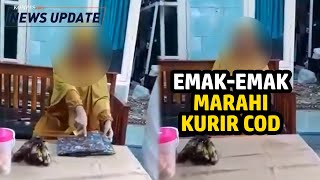 Viral Emak-emak Marahi Kurir COD, YLKI Angkat Bicara