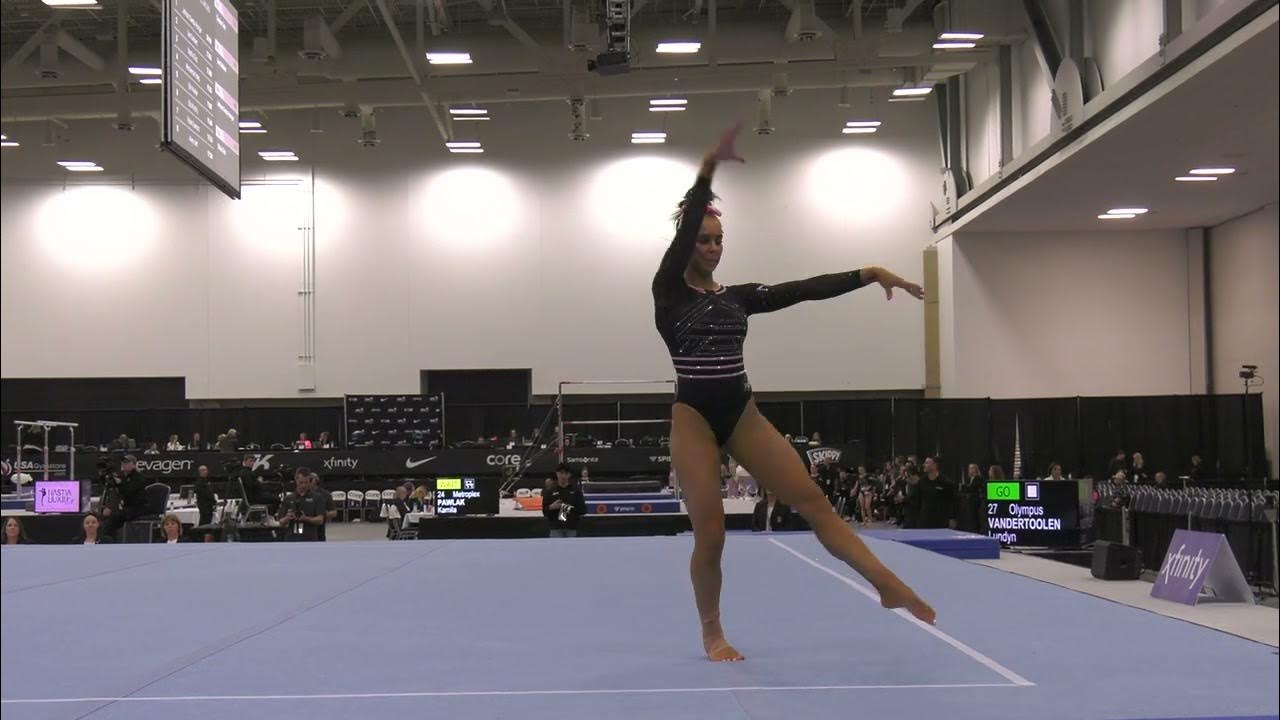 Lundyn Vandertoolen Floor Exercise 2024 Nastia Liukin Cup YouTube