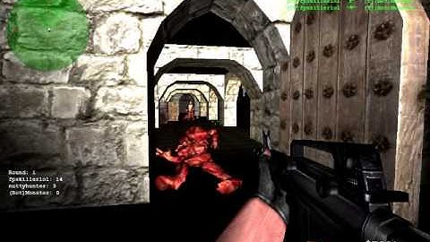 Me and my bro play cs portable [with captions]