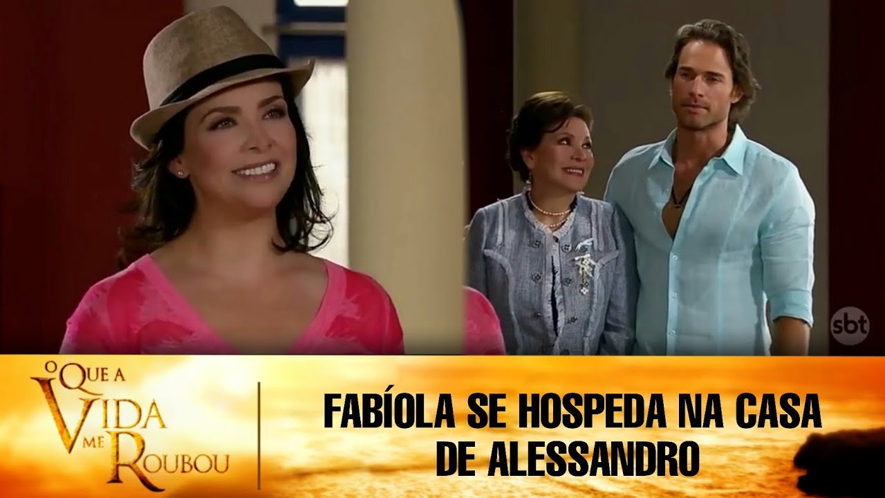 O Que a Vida Me Roubou - Alessandro permite que Fabíola fique em sua casa