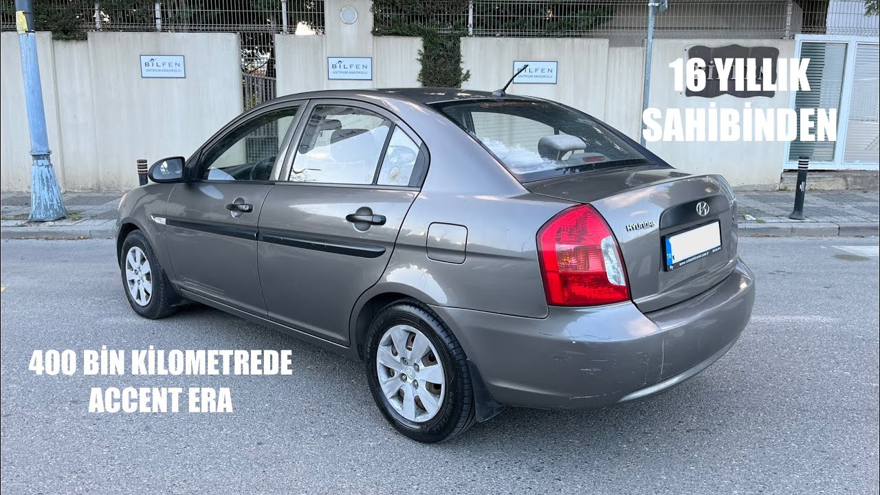 400.000 KİLOMETREDE HYUNDAI ACCENT ERA ALINIR MI?|16 YILLIK SAHİBİNDEN ACCENT ERA NE DURUMDA?