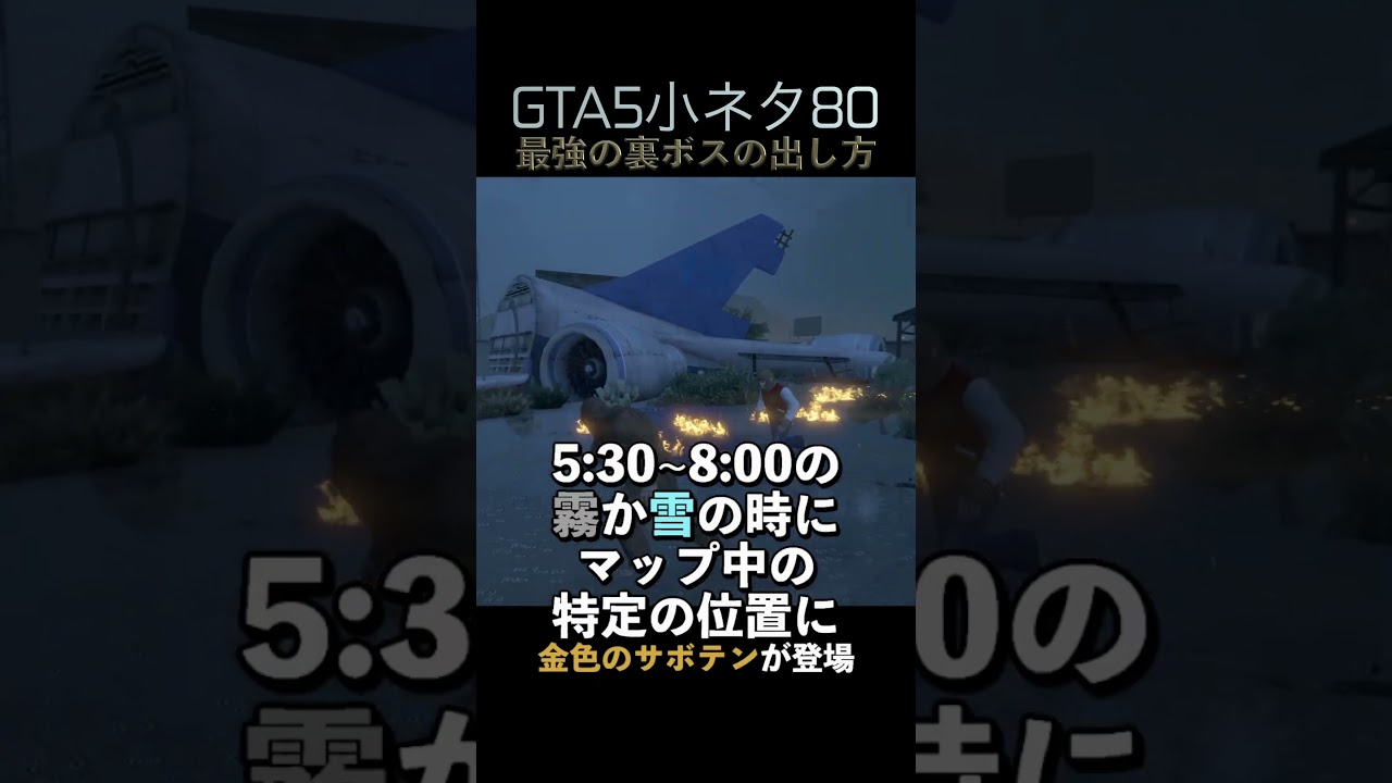 GTA5の小ネタ80個目#目指せ小ネタ100個 GTA5の小ネタ80個目#目指せ小ネタ100個