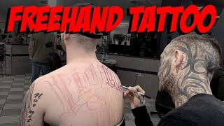 Freehand Tattoo Vale Tudo Youtube