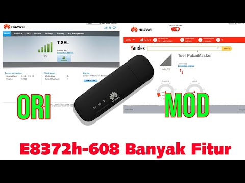 Cara Update Firmware Mod Modem Huawei E8372h-608