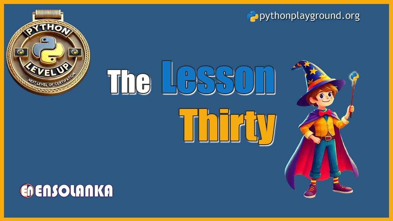 Python LevelUp Study Pack — Lesson 30: Code Example Demo ...