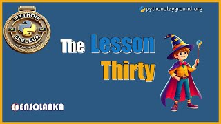Python LevelUp Study Pack — Lesson 30: Code Example Demo | PythonPlayground.org | .club