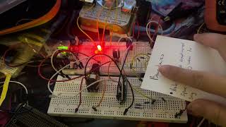 IR sensor testing with motor