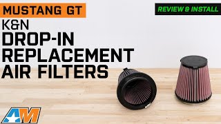 2024 Mustang GT K&N Drop-In Replacement Air Filters Review & Install