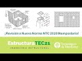 ¡Revisión nueva Norma NTC 2020 Mampostería!