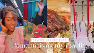 Day in My Life: Aerial Yoga, Girls Lunch & Romanticizing an Ordinary Day | Evolving Her Ep.5 🌷
