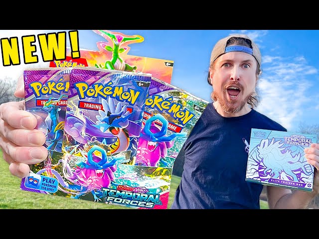 temporal forces booster box chase cards 12x Pokmon TCG 3 pack blister display 36 packs 820650853258| eBay tech justice with Iron Crown ex Temporal Forces (SV05) Booster Pack
