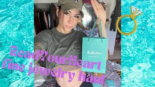 Asmr READ YOUR HEART jewelry unboxing & review. Moissanite rings, bracelet. Soft spoken, tapping screenshot 5