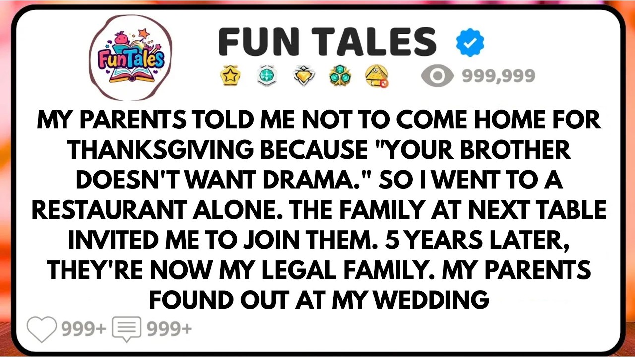 Незадолго до Дня благодарения родители сообщили мне, что мне не следует возвращаться домой из-за ...