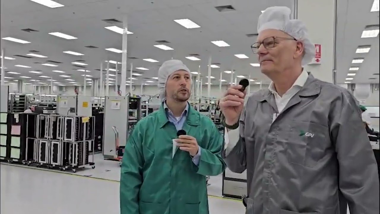 Daily team meetings at our electronics factory in Bangkok, Bangkok.