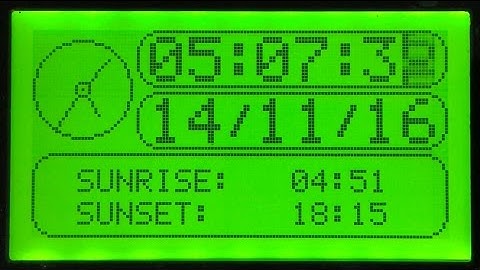 SD Card GPS for dsPic - Part 13 (Astronomy Clock)
