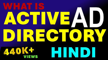 What is Active Directory | AD Domain Services Explained in Hindi | Active Directory Kya Hai?
