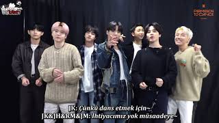 BTS PERMISSION TO DANCE ON STAGE Announcement (Türkçe Altyazılı)