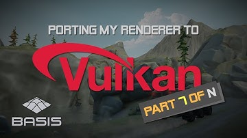 Porting my renderer to Vulkan - Part 7 of N - Finishing up the render targets