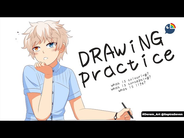 【Drawing】 Practice makes....better--!!!【NIJISANJI | Derem Kado】のサムネイル