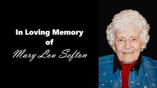Mary Lou Sefton Memorial Service