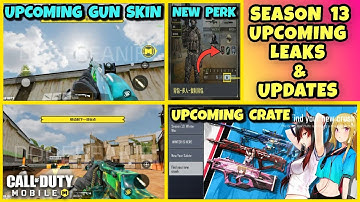 SEASON 13 HUGE UPDATES Character Weapon Maps Leaks CODM | Cod Mobile S13 Leaks | CODM S13 Leaks