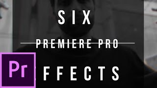 6 EASY CREATIVE EFFECTS  YOU SHOULD TRY...| Adobe Premiere Pro 2020