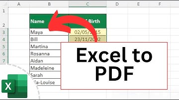 How to Convert Excel to PDF without Losing Formatting