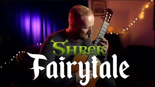 Video-Miniaturansicht von „Shrek Fairytale on Classical Guitar“